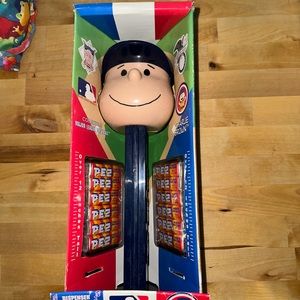 Pez limited edition red Sox peanuts Charlie Brown pez dispenser